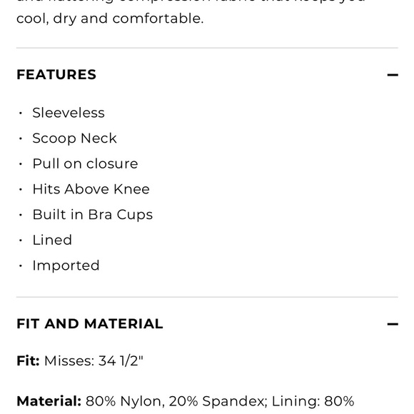 Talbots Performance Dress - Picture 3 of 3